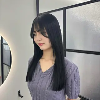 ロング カラー Ren. 🦋デザインカラーのヘアスタイル