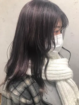 ロング カラー Rounds by LIEN 錦糸町所属・ナチュラルカラー 錦糸町【三橋衿奈】のヘアスタイル