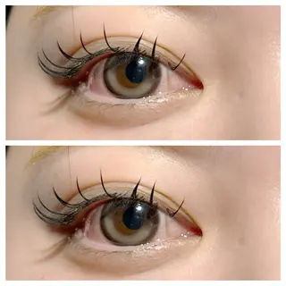 マツエク・マツパ color eyelash所属・color 能見台 Saoriのマツエク・マツパデザイン