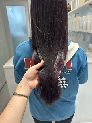 ロング カラー お洒落パーマ/ 艶カラー/michiのヘアスタイル