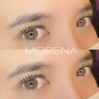 マツエク・マツパ 小顔eyelash MORENAのマツエク・マツパデザイン