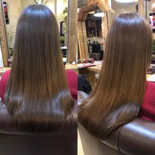 ロング パーマ 艶髪🍒髪質改善特化 GARDINAのヘアスタイル