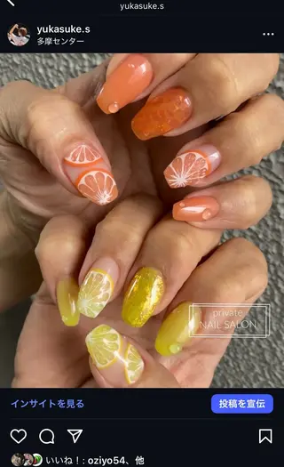 ネイル S nail多摩のネイルデザイン