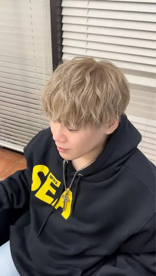 カラー メンズ メンズ/メッシュ ‪‪/セット/aoiのヘアスタイル