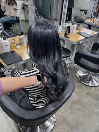 カラー 🥣大人っぽ韓国 スタイル🥣アヤノのヘアスタイル