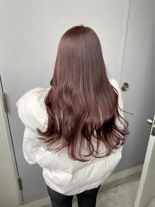 ロング ❤︎ワンホンガーリー なハイトーンヘア❤︎のヘアスタイル