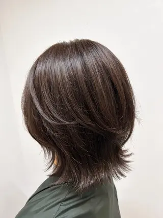 ミディアム ヘアワークフラックス所属・レイヤー/ボブ/ くびれ/ごうきのヘアスタイル