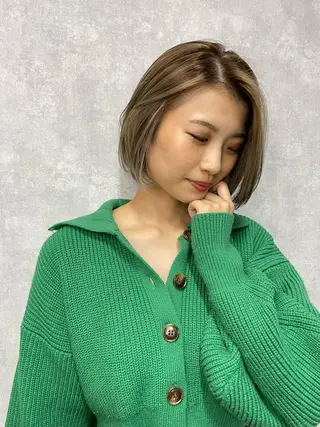 ショート C’LD hair  produce /シールドヘア所属・モテ髪/ボブ/ショー ト/アダチフウトのヘアスタイル
