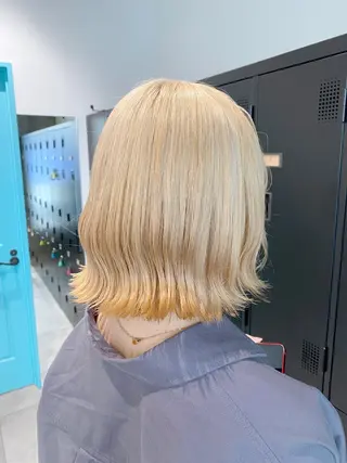 ミディアム ブリーチ/髪質改善 🍊店長MASAKiのヘアスタイル