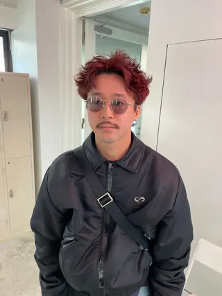 カラー メンズ men's 特化 ✨ソウタのヘアスタイル