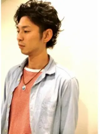 パーマ メンズ trip kano.mikaのヘアスタイル