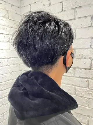 ショート カラー メンズ 杉本 直樹のヘアスタイル