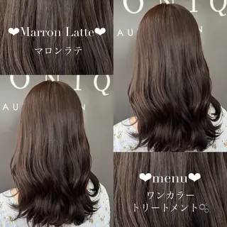 カラー 💎艶髪💎 田中ひなたのヘアスタイル