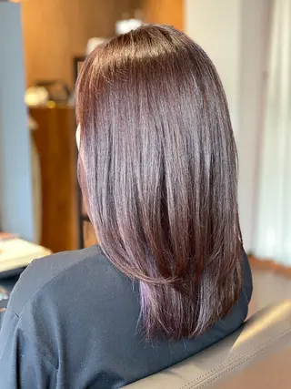 セミロング カラー &g share salon所属・荒神寛人@ 育毛スパ専門美容師のヘアスタイル