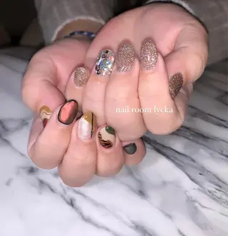 ネイル ﾈｲﾙﾙｰﾑﾘｯｶ 𝐦𝐚𝐲𝐮のネイルデザイン