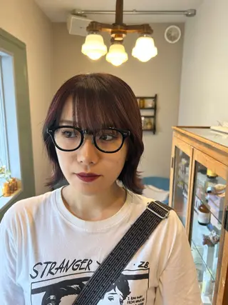 ミディアム カラー Masaki ブリーチカラーのヘアスタイル