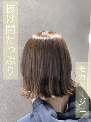 ショート カラー 🥇ブリーチ無し 透明感🥇佐藤のヘアスタイル