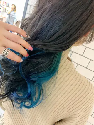 ロング カラー ヘアアレンジ 指名支持率NO.1 スタイリストのヘアスタイル