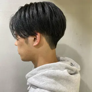 メンズ ボブ/パーマ ミヒラケイタのヘアスタイル