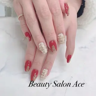 ネイル Beauty Salon Ace(ネイルサロン エース)所属・池袋フィルイン Ace♡長さだしのネイルデザイン