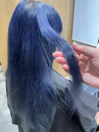 ロング カラー レイヤー/ハッシュ 渋谷/サッタのヘアスタイル