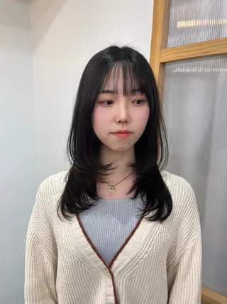 セミロング 表参道/kozue/ 艶髪/髪質改善のヘアスタイル