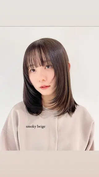 ロング カラー ヘアアレンジ 💐ナチュラルヘア Kroda💐のヘアスタイル