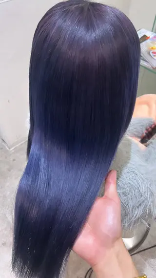 セミロング カラー 透明感のある艶髪なら 矢場町駅4番出口すぐのヘアスタイル