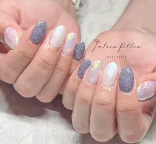 ネイル ジョリフィーユ 中出のネイルデザイン