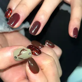 ネイル 🪐富島彩夏 /海外nail🪐のネイルデザイン