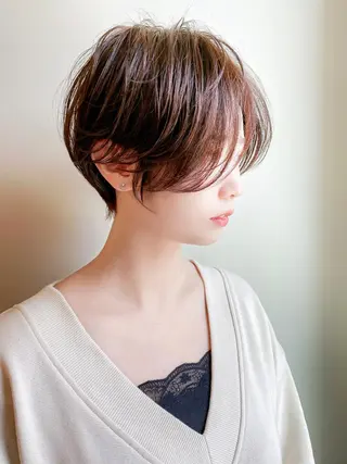 ショート カラー ヘアアレンジ edA. 鎌倉のヘアスタイル