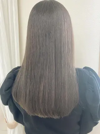 ロング カラー ケアブリーチ /髪質 改善/古橋圭史郎のヘアスタイル