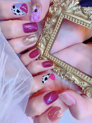 ネイル 長さだし専門店 M2 rikaのネイルデザイン