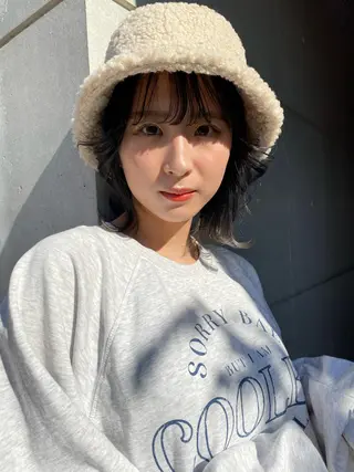 ミディアム カラー channel所属・Natsumi ❤︎のヘアスタイル