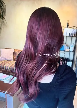 カラー Ly hair / nanoha🤍のヘアスタイル