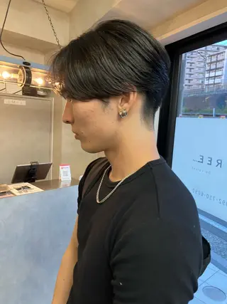 ショート メンズ 髪質改善/ 縮毛矯正町田佑人のヘアスタイル