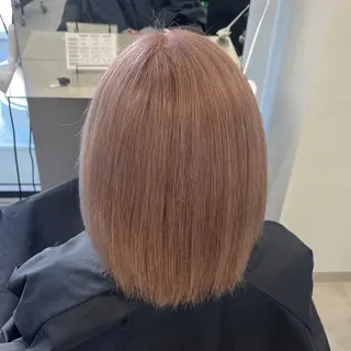 カラー MOMOKA /　Lapis大名店のヘアスタイル