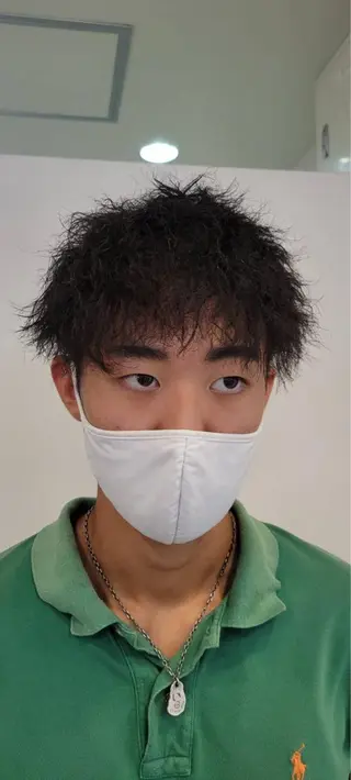 パーマ メンズ アグヘアーシータ所属・🤩メンズカット/ パーマ山本🤩のヘアスタイル