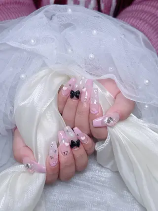 ネイル 🎀も ものネイルデザイン