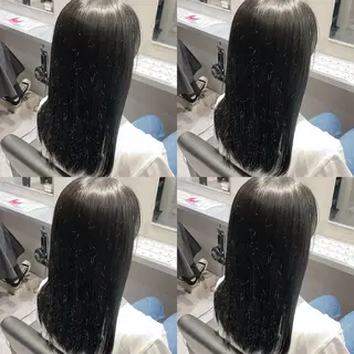 セミロング カラー Minami. 🩵 再現性特化ヘアのヘアスタイル