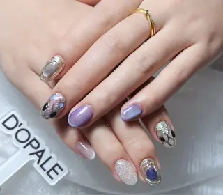 ネイル D‘OPALE所属・DOPALE、もも 彦奇のネイルデザイン