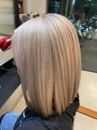 ミディアム カラー メンズ 縮毛矯正/カット/ 韓国ヘア/蛯原🍤のヘアスタイル