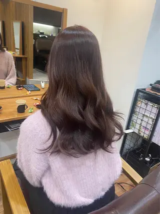 ロング カラー ヘアアレンジ 🫧うる艶透明感🥣 MAYAのヘアスタイル