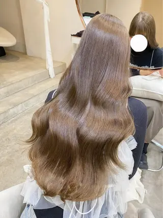 ロング カラー kohana 🎀韓国ヘア🎀🤍のヘアスタイル