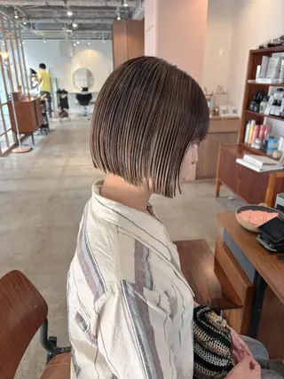 ショート カラー Takuma Suzuki中目黒のヘアスタイル