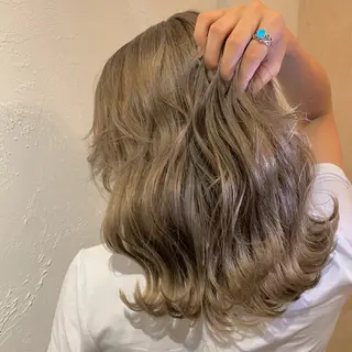 カラー 水戸/ブリーチカラー ♠️♠️會澤遼真のヘアスタイル