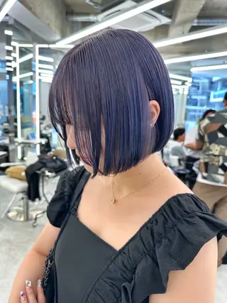 ショート カラー ブリーチ指名No.1 Daikiのヘアスタイル