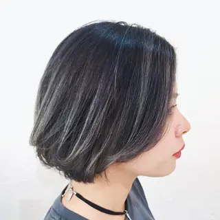 ショート カラー hers所属・【縮毛矯正支持絶大】 RYOJIのヘアスタイル