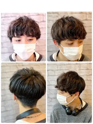 ショート メンズ 💈メンズ無料カット 💈河邊和也のヘアスタイル