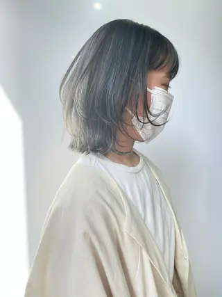 ショート カラー suvvy hairsalonのヘアスタイル